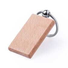 Llavero Personalizable en Madera