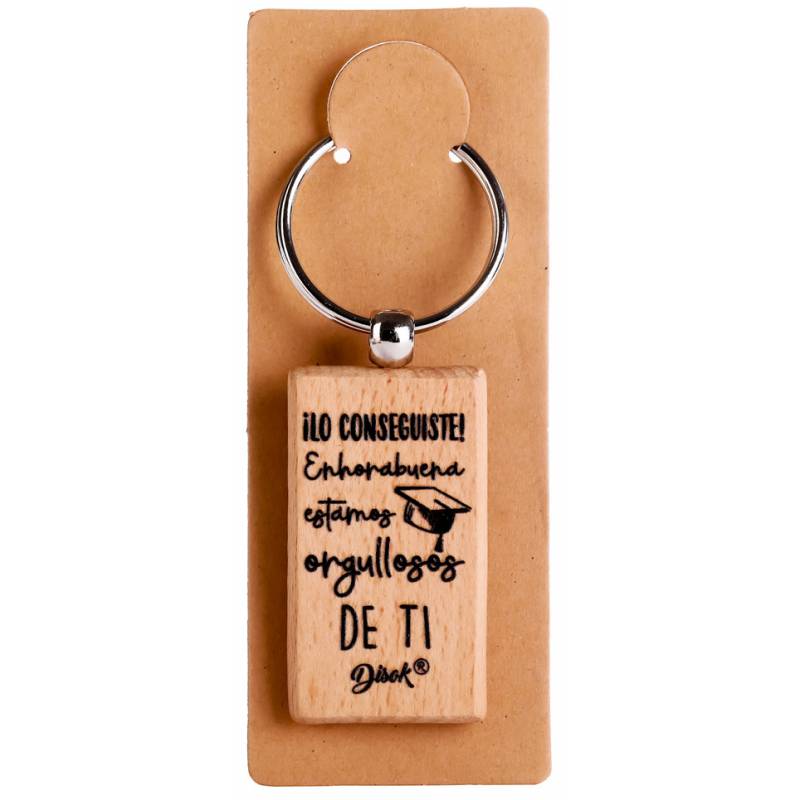 Llavero Personalizable en Madera