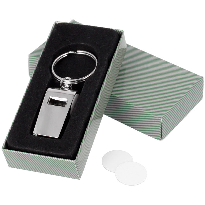 Llavero silbato sublimable