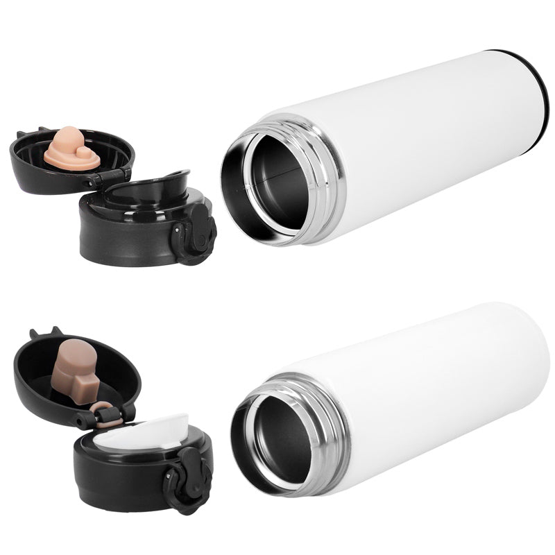 Termos acero inox tapa negra